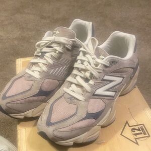 New Balance Women's Sneakers - Pink and Blue